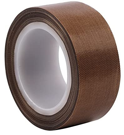 RAN PTFE-Band, hochtemperaturbeständiges Isoliergewebe, PTFE-Dichtungsband, 0,18 mm dick (Size : 100mmx10m)