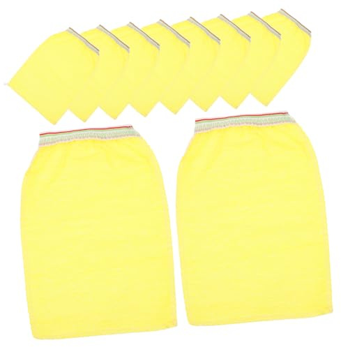 minkissy 25st Einweg-badet Uch Bad Luffa-peeling Körpergroße Badetücher Luffa-schrubbtuch Körperwäscher-handschuh Einweghandschuhe Zum Duschen Badetücher Schrubben Spa Vlies Damen Massage