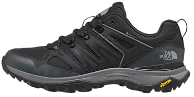The North Face Men's Hedgehog Gore-Tex Hiking Shoe - Waterproof & Durable, TNF Black/Asphalt Grey, 8.5