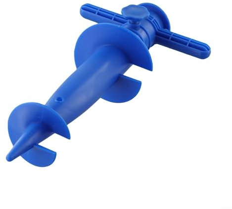 Base per ombrellone in plastica, picchetto di ancoraggio sicuro, per sole, spiaggia, patio
