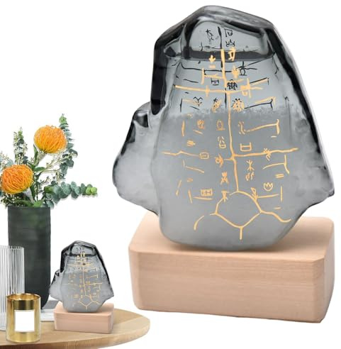 Sturmglas – Meteorologisches Oracle Pattern, elegante Kristall-Vorhersage-Flaschenanzeige | kreative Barometerdekoration für Zuhause, Büro, Tischakzent