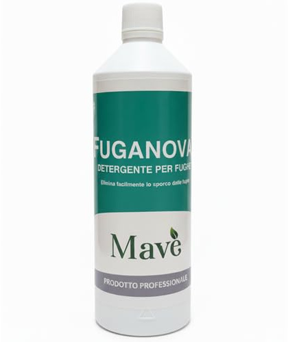 Mavè Fuganova - Detergente per Fughe 1 Litro, Pulisci Fughe per Pavimenti e Piastrelle, Pronto all’Uso, Ideale per Ceramica, Gres e Pietra