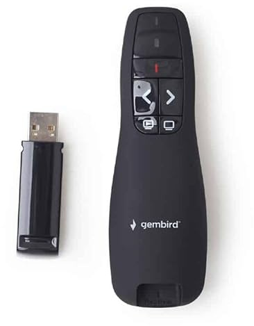 Gembird PRESENTADOR INALAMBRICO Puntero Laser WP-L-12