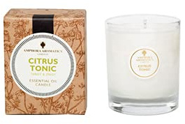 Amphora Aromatics Citrus Tonic 40hr Pot Candle.