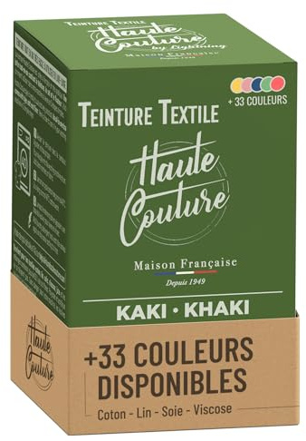 Teinture Textile - Haute Couture - Tout-en-un - 33 Couleurs - 350g - Vêtements et Tissus - Kaki