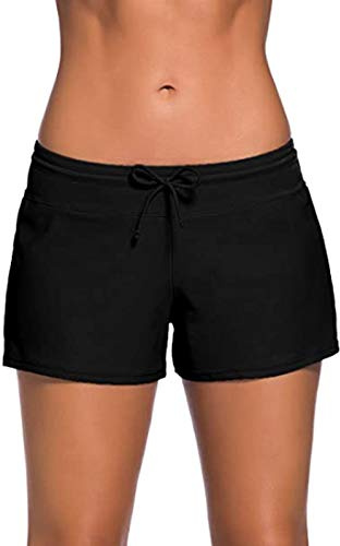 Octopus Costume da bagno da donna Hotpants, pantaloncini da nuoto, bikini, parte inferiore f5631, Nero Hp9(sw), 50