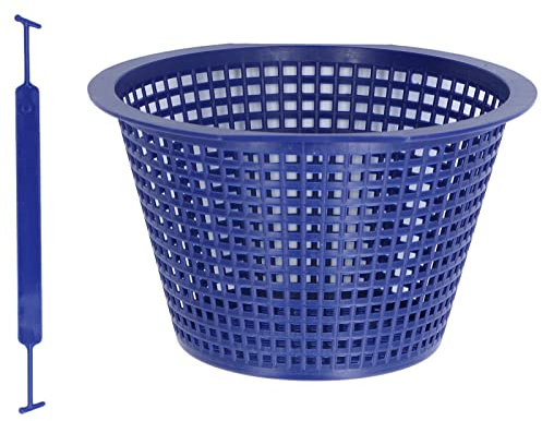 Buachois Cestello Skimmer Piscina,16,5 x 10 cm Cesto per Skimmer,Pulisce Detriti e Foglie per Interrati e Piscine, Kit di Pulizia per Piscina in Plastica di Ricambio
