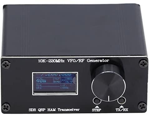 Transceptor SDR QRP HF, 10K‑220MHz VFO, Oscilador de Frecuencia Variable Ham, Generador de Reloj RF, Transceptor SDR QRP Ham Compatible con Nano, Pro Mini