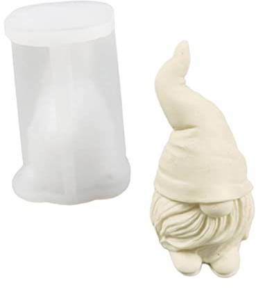 Selma. Epoxidharz Formen, Resin Silikonform, Santa Zwerg Silikonform Für Handgemachte Desktop Dekoration Gips Aroma Kerzenform Schmuck Gießform DIY Harz Casting M