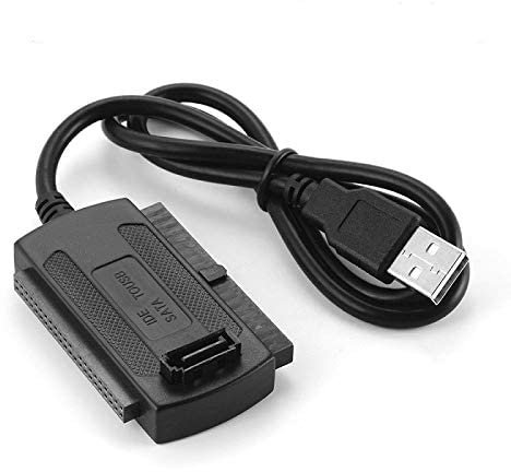Multibao SATA IDE to USB 2.0 Adapter, USB 2.0 to SATA/IDE Converter Cable HDD for 2.5''/3.5'' Hard Drive CDRW DVDRW CD Rom, DVD Rom Cable