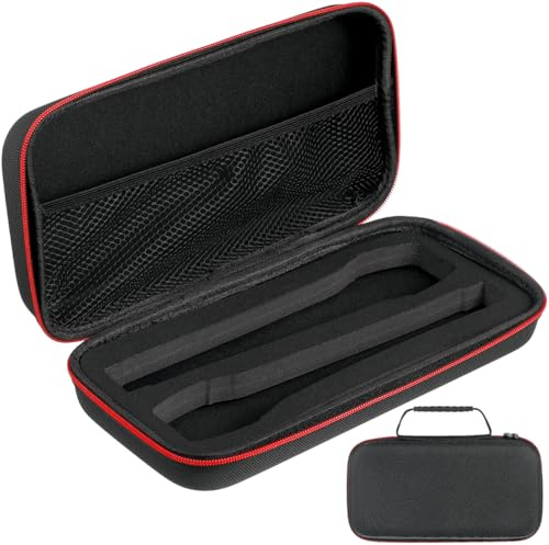 Mikrofonhülle, 1 x kabellose Mikrofontasche, Dual-Mikrofontasche, Mikrofon-Tragetasche, harte Mikrofontasche, Aufbewahrungstasche für Reisen, Reißverschluss-Mikrofontasche