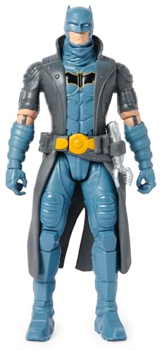 Batman S7-actionfigur, 30 cm stor, fullt rörlig för spännande äventyr och actionfyllda stunts, leksaker för barn från 4 år, original serietidningsdesign