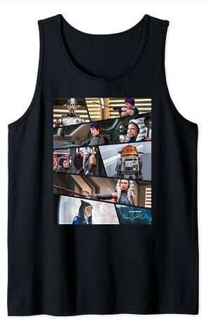 Star Wars Ahsoka Part Three Sabine Chopper Huyang Disney+ Tank Top