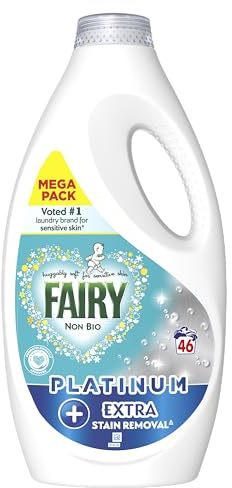 Fairy Platinum Stain Remover Non Bio Liquid 46 Washes
