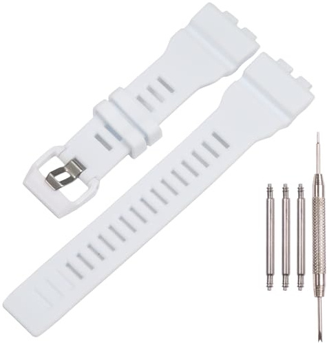 Correa de reloj de resina compatible con Casio G-Squad GBA-800 GBD800 para hombre, correa de reloj deportiva de goma impermeable, accesorios de repuesto para reloj
