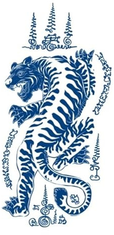 Autocollant de tatouage étanche, faux tatouage d'aile de cupidon de Dragon chinois, Art corporel(002)