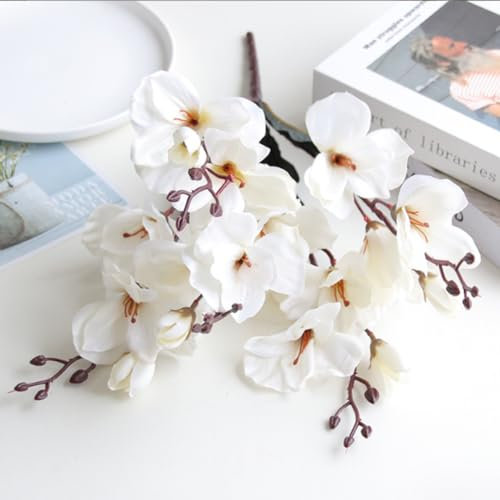 Xiao Hua Künstliche Gladiolen, künstliche Blumen, Kunstblumen, Hochzeitsdekoration, 3 Stück