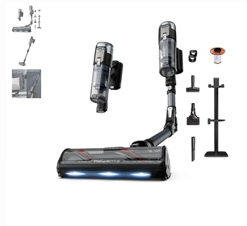 Rowenta X-Force Flex 16.60 Animal Care, Aspirapolvere Senza Filo, RH9C7 | Scopa Elettrica Modello Animal Care, Aspirazione Elevata, Potenza 315 AW, 2 Ore di Autonomia