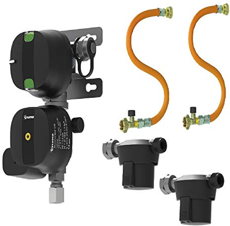 Truma Camping Gasregler DuoControl CS 30mbar vertikal Komplett Set