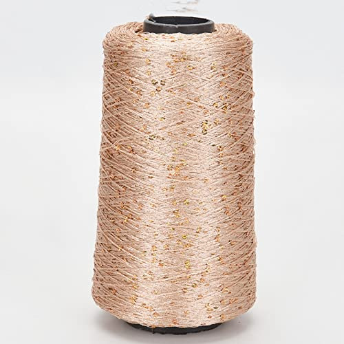 Sommer-Eisseide Mercerisiertes Garn Spezieller Pailletten-Faden DIY Handgewebte Lumpenpuppe Stricken Wolldecke,YY04