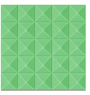 RAZZUM Akustikschaum, Schallabsorbierende Baumwolle, 50 * 50 * 10 Cm, Selbstklebende Schall-Akustikschaumplatten, Hochdichter Schallschutzschaum Für Aufnahmeräume, Büros, Zuhause Und Wanddekoration/Gr