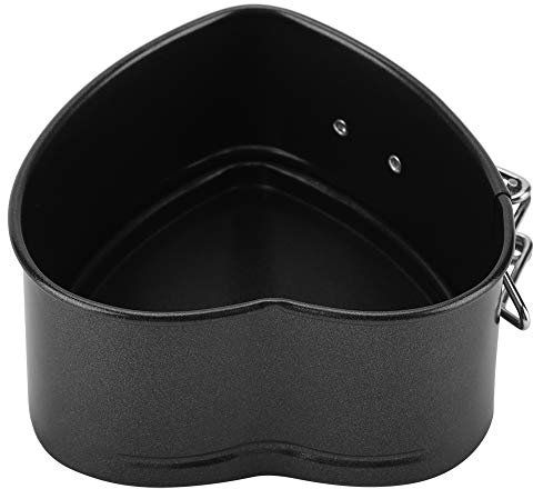 Stampo Per Torta, Teglia a Cerniera Antiaderente a Forma di Cuore, Stampo Per Torta Antiaderente a Forma di Cuore Per Cheesecake Stampi Per Dolci a Forma di Cuore Fai-da-te, Stampo Per Torta a Cernier