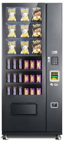 Generic EPEX Snack Vending Machine with LED Glass Front G627