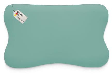 Dukal | Kissenbezug passend für Blackroll Recovery Pillow Kopfkissen | Third of Life Re-Charge und Recovery | smartsleep smart Recovery Pillow | MARTneck Kopfkissen | 30 x 50 cm | Farbe: Jade