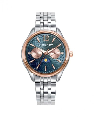 Viceroy Reloj Mujer Acero con Bisel IP Rosa 401236-35