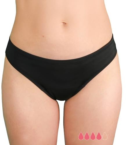 MYLILY period bikini underdelar tonåringar | bikini tjejer låg midja | bikini tonårsflickor | period badkläder för simning (XXS)