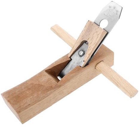 LIFKICH Handhobel Für Holz Mit Verstellbarer Hobelhöhe Für Holzbearbeitungsprojekte Von Kleinen Bis Großen Stücken Kraftsparendes Design Für Dauereinsatz