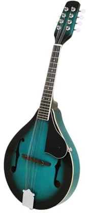 Mandoline Instrument Mandoline Professionelles Saiteninstrument Acht Saiten Lindenholz Anfänger-Erwachsenen-Spielinstrument(A)