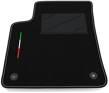 Automatte nur auf der Fahrerseite, 1 Stück, kompatibel mit Citroen C3 AIRCROSS 2017-2025 | 1 maßgeschneiderter Teppich, Italien-Flagge
