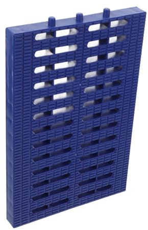 SHINEOFI Plastic Drain Channel Strainer Outdoor Drainage Grates Trench Drain Cover for Fence Farm Houseside