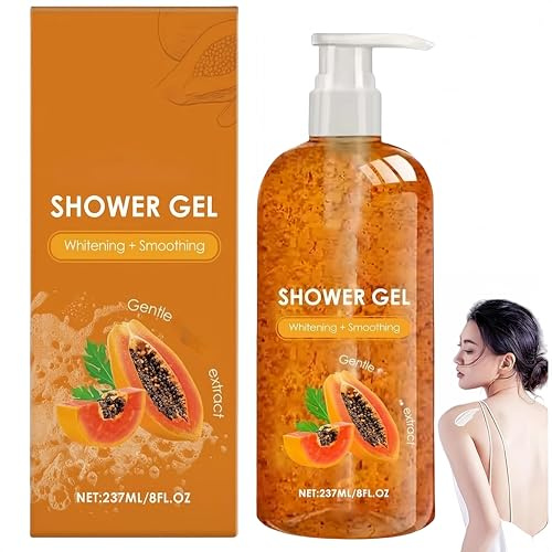 Oil Control Moisturizing Shower Gel, Refreshing & Hydrating Formula, Gentle Cleansing for All Skin Types, Fights Oil, Leaves Skin Smooth, Ideal Daily Shower Use, 237ML (1PCS)