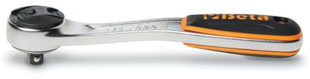 Beta 900E/55 - Cricchetto reversibile con attacco quadro maschio 1/4, con Meccanismo 48 Denti e Testa Compatta