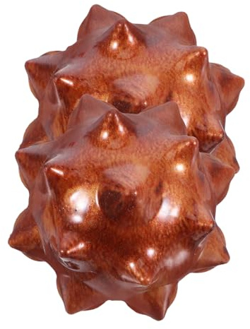 DECOMELODY Manueller Massageball Roller für Hände zur Schmerzlinderung und Durchblutungsförderung Tragbares Faszien Therapieball tool für Selbstmassage bei Muskelverspannungen und