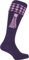 Jack Pyke Harlequin - Jagdstrümpfe mit Zierbändern - Lila/Mauve 42-45