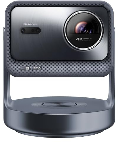 Hisense C2 Ultra, Triple Laser Smart Portable Projector, 4K UHD, 3,000 Lumens, 65” – 300”, Dolby Vision, IMAX Enhanced, Sound by JBL, Netflix Included, Designed for Xbox, Optical Zoom
