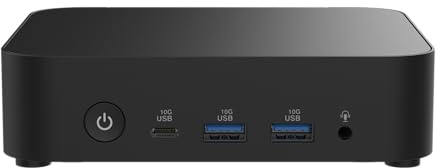 ASUS NUC 14 Essential Barebone Kit Mini PC with Intel Core 3 N355 processor, single DDR5-4800 RAM slot, single storage design, triple display support, 2.5G LAN
