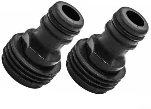 Connettore per tubo dell'acqua da giardino, 3/4 di pollice per adattatore per tubo filettato maschio BSP, sistema di accoppiamento a sgancio rapido, raccordi per irrigazione, per attrezzature di
