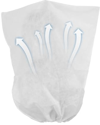 Fundas De Protección Contra Heladas Para Plantas En Invierno,Protección Anticongelante para Jardín con Cierre de Cordón,Manta Térmica al Aire Libre para Arbustos Tomates Cítricos - Para Invernaderos T