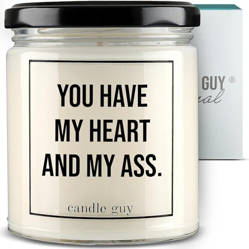 candle guy Duftkerze im Glas [Brennzeit 70h] - Duft-Kerze handgemacht mit Spruch | Freches Geschenk für Frauen, Freundin, Geburtstag | 100% Sojawachs, schöne natürliche Düfte mit ätherischem Öl