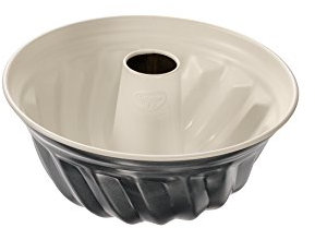 Dr. Oetker Stampo per Ciambella 22x11,5 cm, Tortiera con Rivestimento Antiaderente Rinforzato in Ceramica, Stampo da forno a Ciambella, Resistente al Calore e Anti Perdita