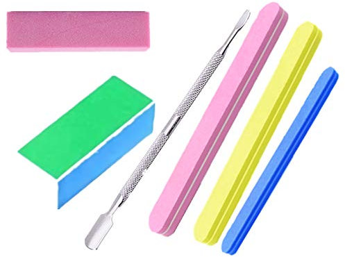 OFKPO Lima per Unghie e Buffer Professionale - Set di 6