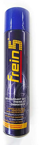 Bombe nettoyant freins aerosol degraissant moteur 600ml