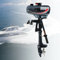 Fetcoi Outboard Motor Petrol 3.5 HP - Electric Motor Boat Motor 2-Stroke Outboard Motor Water Cooling for Boat Inflatable Boat Kayaks