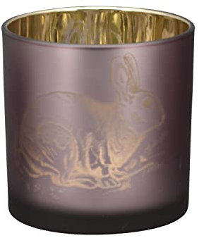 Exner GmbH VIN WindLight 15 x 15 x 15 cm Glass Candle Stick Holder