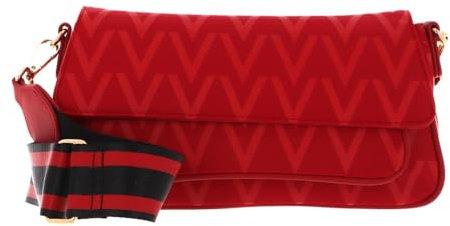 Valentino Pattina Punch Crossbody Bag Rosso