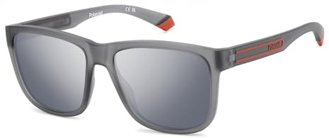 POLAROID Brille PLD 2155/S Größe 57-17 mm Matte Grau polarisiert